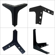 4Pcs Upgraded Metal Furniture Legs 13cm by salelink.co.nz
