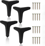 4Pcs Upgraded Metal Furniture Legs 10cm by salelink.co.nz