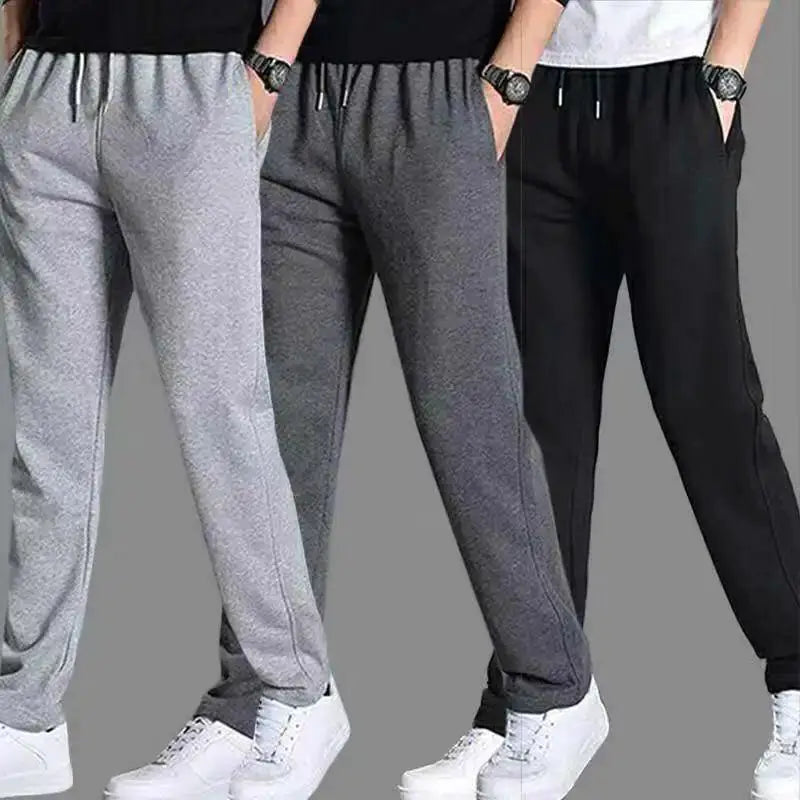 Men's Oversized Cotton Casual Knit Sweatpants - Relaxed Fit Joggers by Mead's Supply & Equipment Outfitters limited