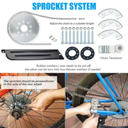 80cc Motorised Motorized Bicycle Motor Engine Kit by salelink.co.nz