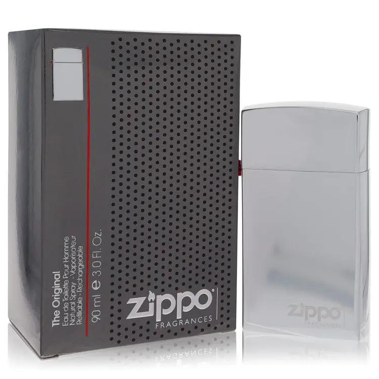 Zippo Silver Eau De Toilette Refillable Spray by Zippo 90 ml by Brands HD
