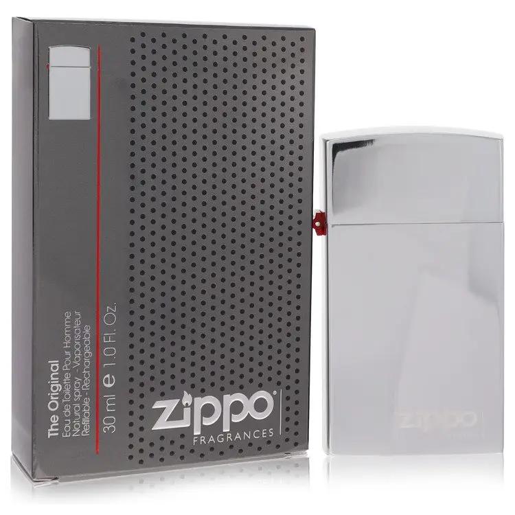 Zippo Silver Eau De Toilette Refillable Spray by Zippo 30 ml by Brands HD