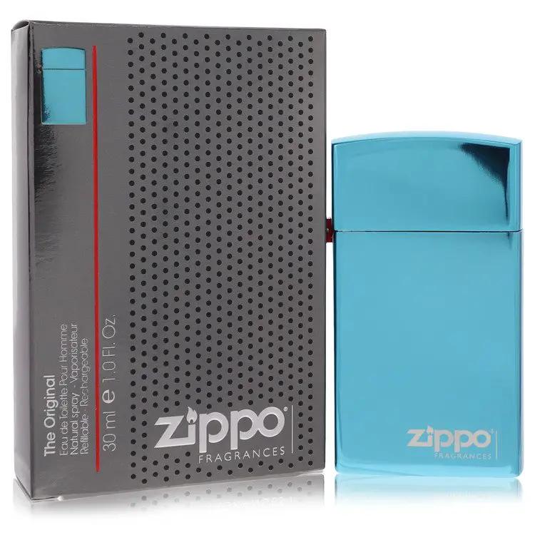 Zippo Blue Eau De Toilette Refillable Spray by Zippo 30 ml by Brands HD