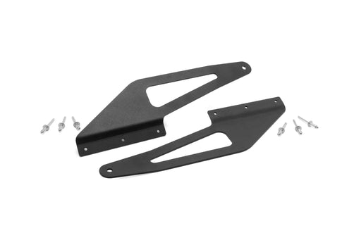 LED Light Mount Upper Windshield 50" Curved Jeep Grand Cherokee ZJ (93-98) by Magwarehouse.com