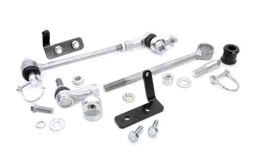 Jeep Front Sway Bar Disconnects 3.5-6 Inch Jeep Cherokee XJ (84-01)/Comanche MJ (86-92) by Magwarehouse.com