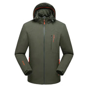 Men's Shark Skin Tactical Softshell Jacket - Waterproof Fleece-Lined Outdoor Jacket | Military Style by Mead's Supply & Equipment Outfitters limited