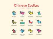 Chinese Zodiac Silicone Mould - 02 For Resin, Candy, Candle and Chocolate by Resin Art NZ