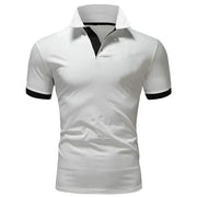 Men's Casual Cotton Polo Shirt - Slim Fit Short Sleeve Polo for Meetings and Events | Plus Size Available by Mead's Supply & Equipment Outfitters limited