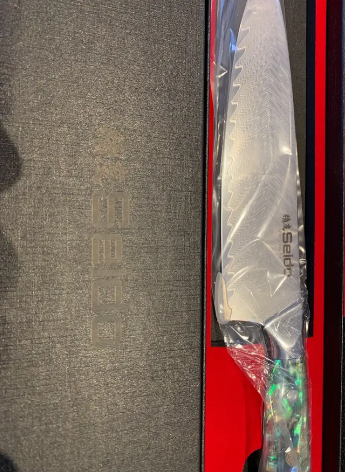 Kitchen Chef Japanese Style Seido Santoku Knife 1pc SeidoChef Knife with Seido box by China Dropship