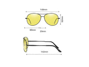 HD Polarized Lens Sunglasses Anti-Blue Ray Hydrophobic with Case by dealonline.co.nz