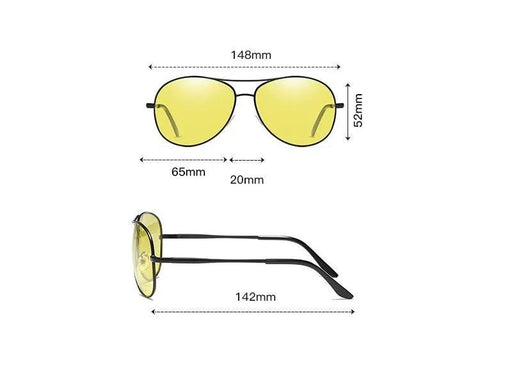 HD Polarized Lens Sunglasses Anti-Blue Ray Hydrophobic with Case by dealonline.co.nz