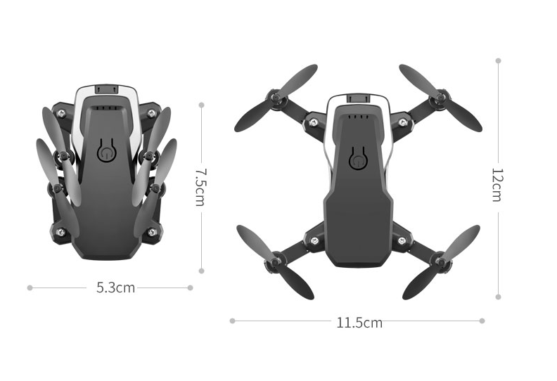 Action Outdoors Limited LF606 Mini Foldable 4K Drone with Remote Control LF606 Mini Foldable 4K Drone with Remote Control