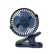 USB Mini Clip Fan - Silent Rechargeable For Dorms by Action Outdoors Limited