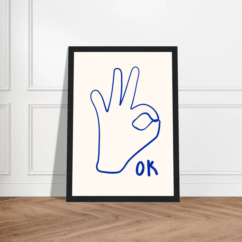 OK by Blank Wall Print Shop