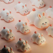 Cute LED Night Light Rabbit Silicone Touch Sensor Night Lamp For Kids by Action Outdoors Limited