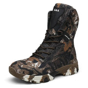 High-Top Camouflage Waterproof Combat Boots – Men's Tactical Outdoor Boots by Mead's Supply & Equipment Outfitters limited