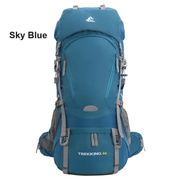 60L Camping Backpack – Ideal for Hiking, Climbing and Mountaineering ZYQS7146 by ECOTREK
