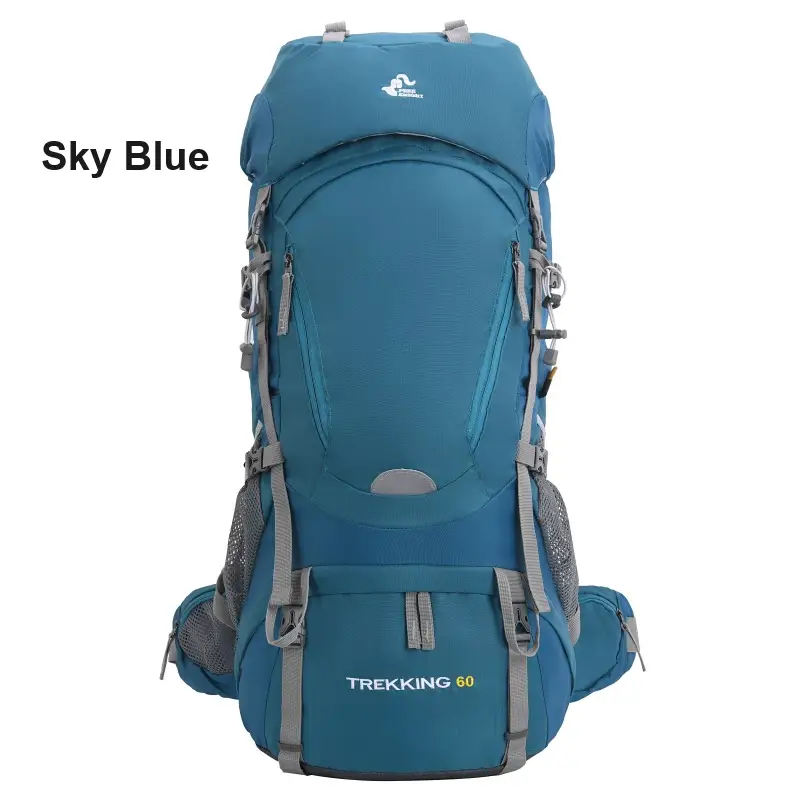 60L Camping Backpack – Ideal for Hiking, Climbing and Mountaineering ZYQS7146 by ECOTREK