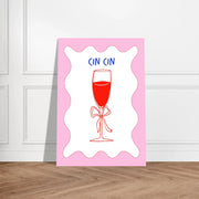 Cin Cin by Blank Wall Print Shop