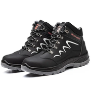 Work Safety Shoes Breathable Steel Cap Industrial Lightweight Construction by dealonline.co.nz