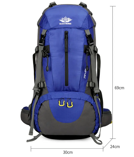 50L (45+5) Hiking Backpack – Waterproof Outdoor Camping & Climbing Daypack BDXJ61010 by ECOTREK