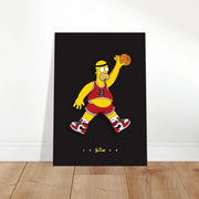 Homer x Jordan Limited Edition by Blank Wall Print Shop