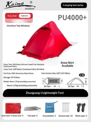 Mead's Supply & Equipment Outfitters limited Tents Ultralight Hiking Tent — 1–2 Person Camping Shelter Ultralight Hiking Tent — 1–2 Person Camping Shelter