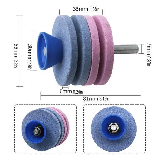 Industrial Multi-layer Wind Power Knife Sharpener Head by Action Outdoors Limited