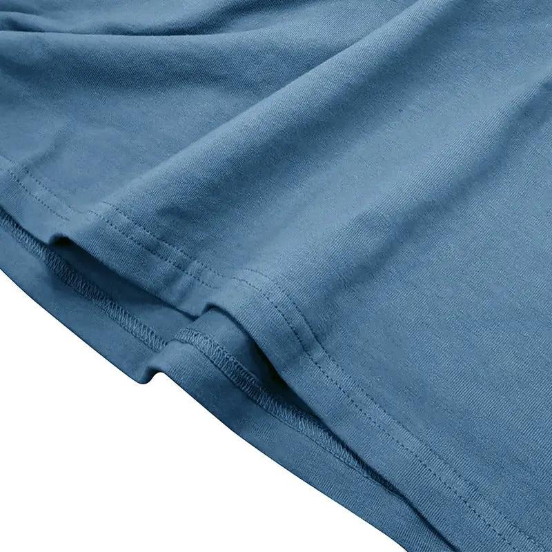 Men's Long Sleeve Cotton T-Shirt - Soft Combed Crew Neck | Casual Everyday Wear by Mead's Supply & Equipment Outfitters limited
