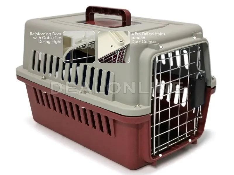 dealonline.co.nz dealonlinenz 66cm Dog Cage Cat Cage Pet Travel Cage/Carrier 66cm Dog Cage Cat Cage Pet Travel Cage/Carrier