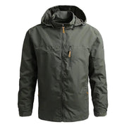 Men's Waterproof Sports Jacket — Power Bank Pocket & Cable Port | Spring & Autumn Outdoor by Mead's Supply & Equipment Outfitters limited