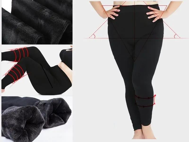 Clearance Sale Womens Winter Thermal Thick Warm Fleece lined Legging SIZE 18+ by dealonline.co.nz