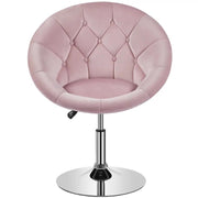 Yaheetech Makeup Vanity Chair Tufted Style Barrel Chair Makeup Vanity Chair Tufted Style Barrel Chair