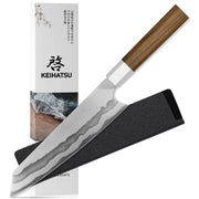 Keihatsu Japanese Gyuto Chef Knife 8 Inch Kiritsuke Knife, Professional Kitchen Ultra Sharp Vegetable Knives With Sheath & Box - Kirtsuke Knife by China Dropship