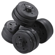 Man Workout Body Building Training Home Dumbbell Set 20 KG by Yaheetech