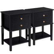 2pcs Nightstand Side Table End Table by Yaheetech
