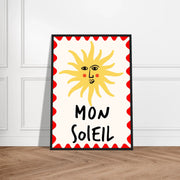 Mon Soleil by Blank Wall Print Shop