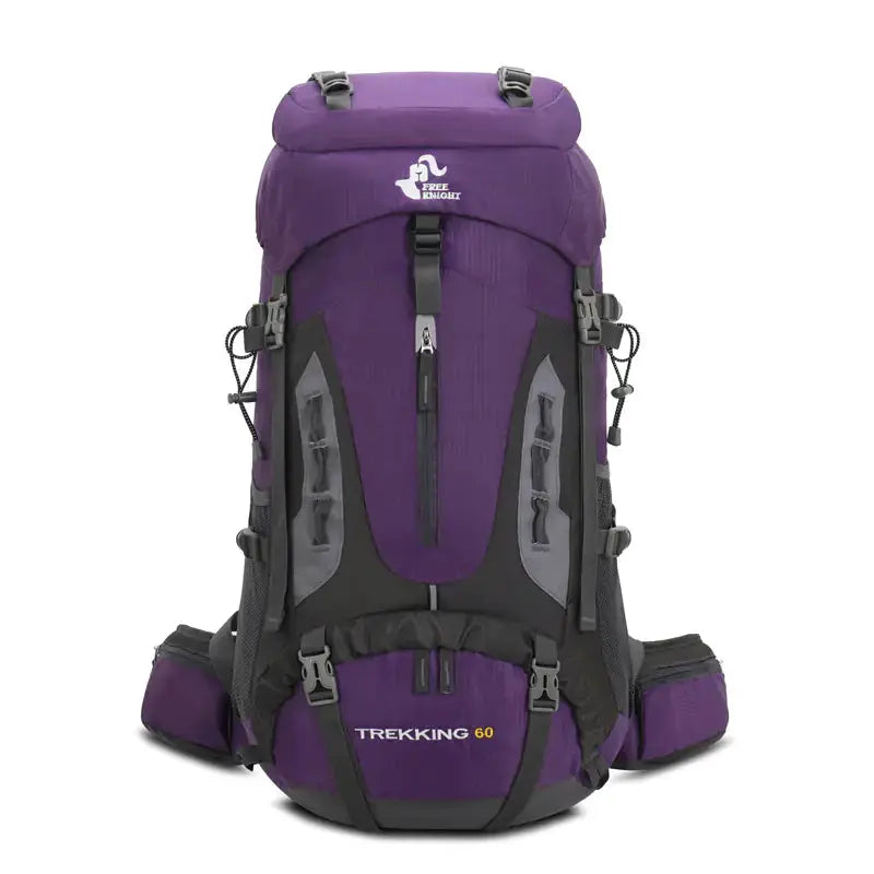 60L Hiking Backpack with Rain Cover for Outdoor Use by Mead's Supply & Equipment Outfitters limited