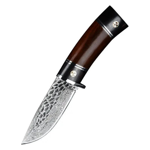 Damascus Steel Tactical Knife with High Hardness by Mead's Supply & Equipment Outfitters limited
