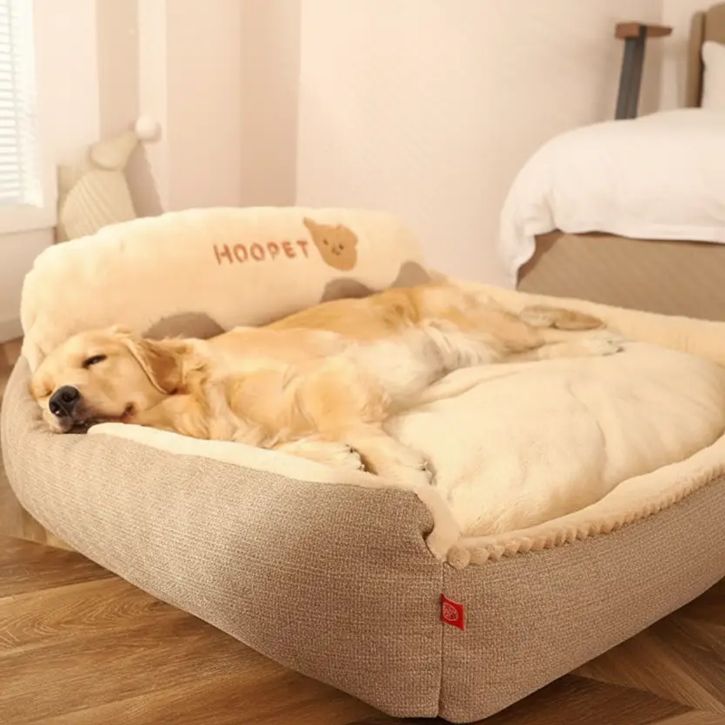 120cm Dog Couch Thick & Warm Dog Bed Super Large by dealonline.co.nz