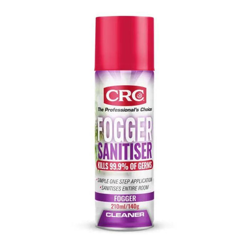CRC Cleaners & Degreasers Wholesale CRC Fogger Sanitiser 210ml - Santise An Entire Room (Pack of 6) CRC Fogger Sanitiser 210ml - Santise An Entire Room - Wholesale | Action Outdoors