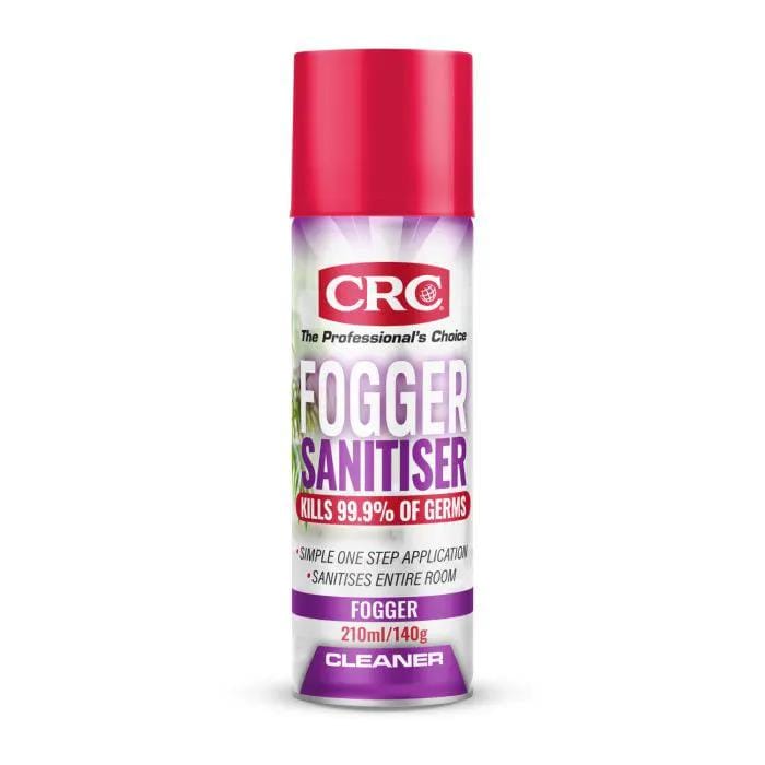 CRC Cleaners & Degreasers Wholesale CRC Fogger Sanitiser 210ml - Santise An Entire Room (Pack of 6) CRC Fogger Sanitiser 210ml - Santise An Entire Room - Wholesale | Action Outdoors