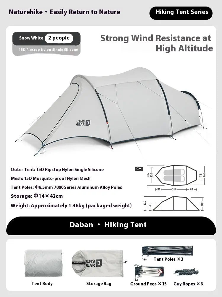 Action Outdoors Limited Tunnel Hiking Tent Tunnel Hiking Tent