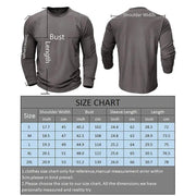Men's Long Sleeve Cotton T-Shirt - Soft Combed Crew Neck | Casual Everyday Wear by Mead's Supply & Equipment Outfitters limited