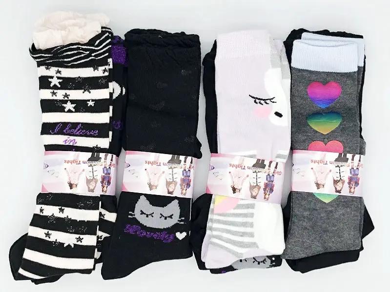 36 pairs Toddler Kids Plain Cartoon Ribbed Socks by dealonline.co.nz