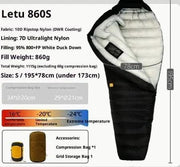 Mead's Supply & Equipment Outfitters limited Sleeping Bags Ultralight Down Sleeping Bag for Camping & Hiking Ultralight Down Sleeping Bag for Camping & Hiking