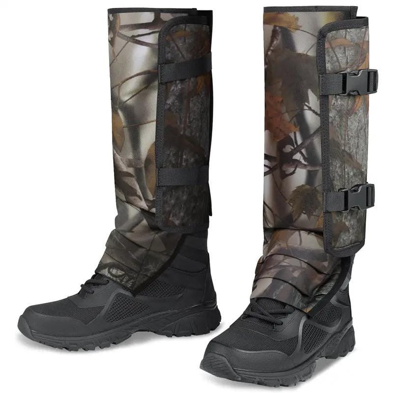 Mead's Supply & Equipment Outfitters limited Outdoor Protective Gear Leg Guard Camo Gaiters Knee High Protection for Snake Country and Scrub Camo Leg Guard Gaiters for Knee High Trail Protection