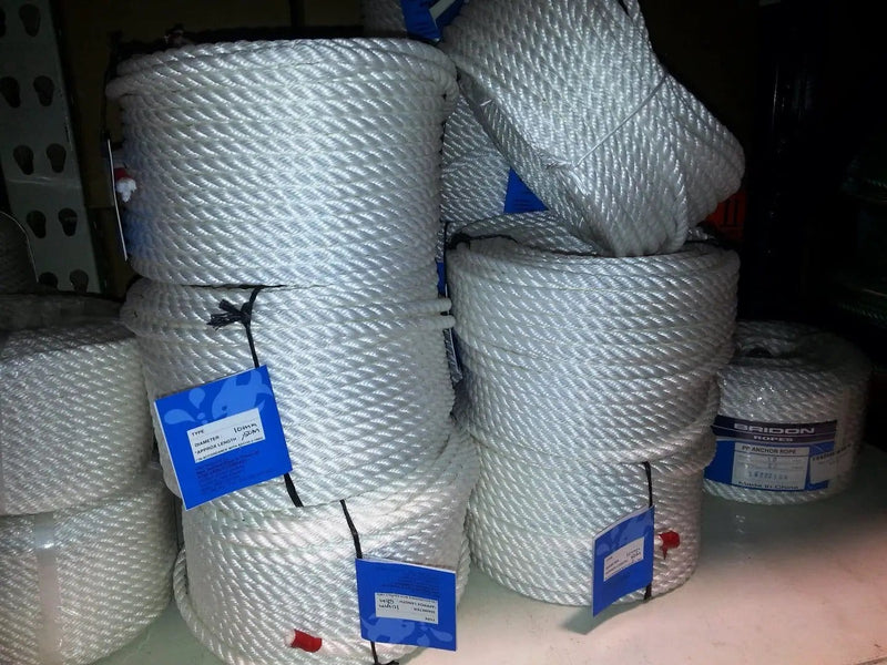 Obsolete General 4mm X 100m Polypropylene Rope Pack White And Black 4mm Polypropylene Rope 100m White Black Pack