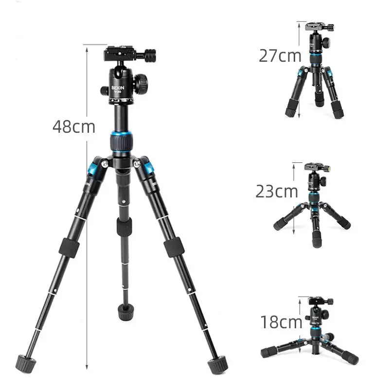 Action Outdoors Limited Beixin Mini Aluminum Tripod for Phones and Live Streaming Beixin Mini Aluminum Tripod for Phones and Live Streaming