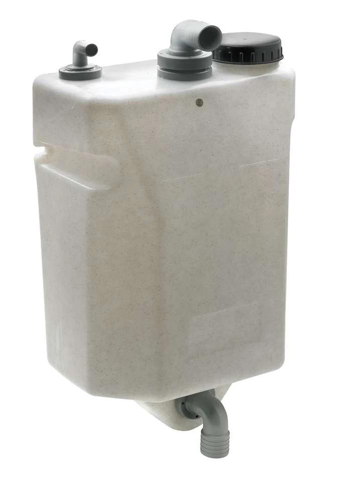 Absolute Marine Waste Water Pump Absolute Marine 80 Litre Waste Water Holding Tank, Seamless Odour-Tight, Space-Saving Bulkhead Mount For Boats And RVs Absolute Marine Holding Tank Waste Water 80 Litre